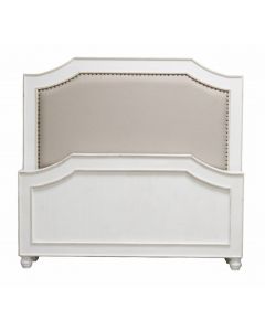 WW PADDED CHARLESTON QUEEN BED