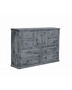 CHARCOAL GRAY ECONO DRESSER