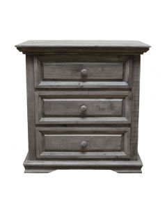 CHARCOAL GRAY COLISEO NIGHT STAND