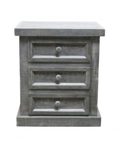 HIGH COTTON DOUBLE X GRAY NIGHT STAND