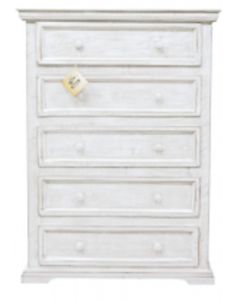 FROSTED WHITE COLISEO CHEST