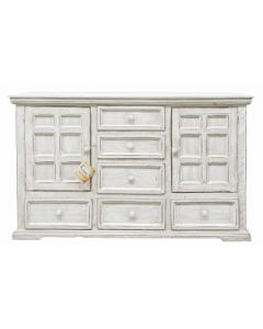 FROSTED WHITE COLISEO DRESSER