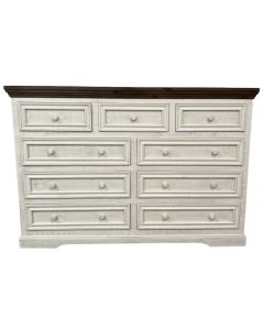 FW/MDR 10 OASIS 9 DRAWER DRESSER