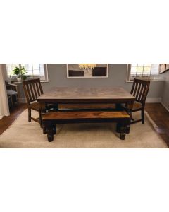 6 FT MDR 10 FARMHOUSE DINING SET