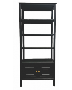 MIDNIGHT 2 DOOR BOOKCASE