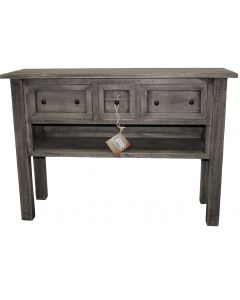 CHARCOAL GRAY 3 DWR CONSOLE