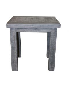 CHARCOAL GRAY END TABLE
