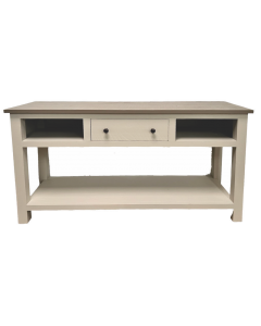 SANDSTONE/TAUPE SOFA TABLE