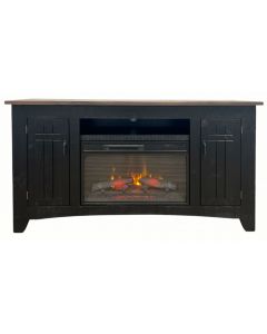 MIDNIGHT/MDR 10 70" MODERN FIREPLACE/TV *UPDATING OUR LOOK*