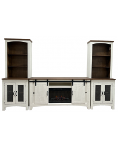 FW/MDR 10 VILLAGE ENTERTAINMENT CENTER WITH HEATER