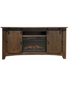 MDR 10 70" BARNDOOR FIREPLACE/ TV