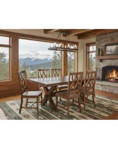 DOUBLE X 6' DINING COLLECTION