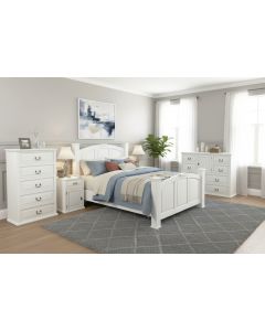 MANSION BEDROOM COLLECTION W/ ECONO CASE GOODS 