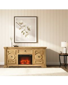 BUNGALOW FIREPLACE/TV