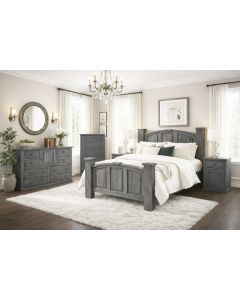 MANSION BEDROOM COLLECTION W/ ECONO CASE GOODS 