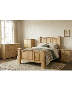MANSION BEDROOM COLLECTION W/ ECONO CASE GOODS 