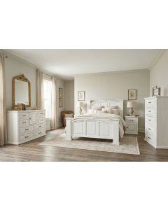 MANSION BEDROOM COLLECTION W/ ECONO CASE GOODS 