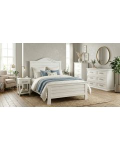 RANCH BEDROOM COLLECTION W/ OVAL BUDGET CASE GOODS