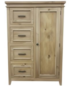 DRIFTWOOD DOOR CHEST