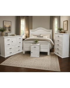 RANCH BEDROOM COLLECTION W/ ECONO CASE GOODS