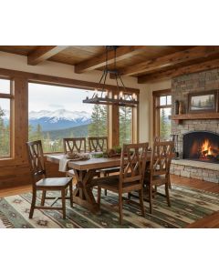 DOUBLE X 6' DINING GROUP