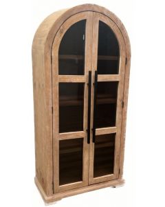 LT BARNWOOD ROUND TOP CABINET