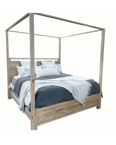 DRIFTWOOD CANOPY BED