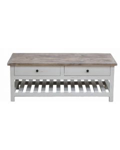 PARKER CKT TABLE IN WHITE/BWD TOP