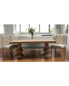 7' LT BARNWOOD HEIRLOOM TABLE