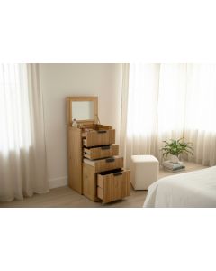 MDR VANITY *BUILT IN BENCH & MIRROR*