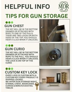 Tips for unlocking Gun Chest and Curio