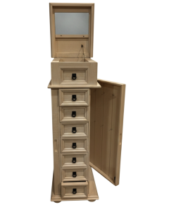 JEWELRY CHEST W/ SIDE DOOR