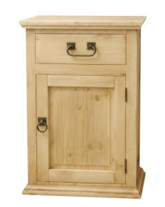 1 DWR 1 DR GUN NIGHTSTAND