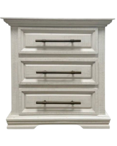 COLISEO NIGHTSTAND WITH GOLD HARDWARE