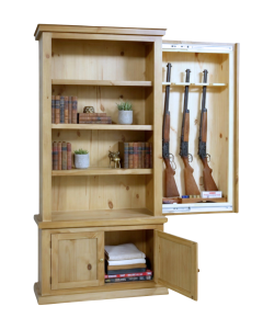 GUN STORAGE BOOKCASE