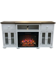 75" FIREPLACE/BUFFET