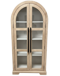 ROUND TOP ACCENT CABINET