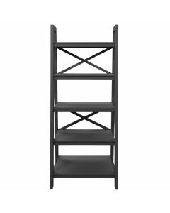 X BRACE LADDER BOOKSHELF