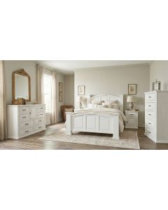 MANSION BEDROOM COLLECTION W/ ECONO CASE GOODS 