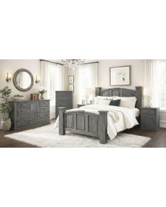 MANSION BEDROOM COLLECTION W/ ECONO CASE GOODS 