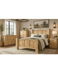 MANSION BEDROOM COLLECTION W/ ECONO CASE GOODS 