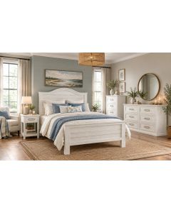 RANCH BEDROOM COLLECTION W/ OVAL BUDGET CASE GOODS