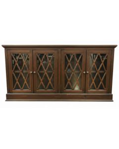 4 DOOR CONSOLE WITH DIAMOND