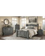 MANSION BEDROOM COLLECTION W/ ECONO CASE GOODS