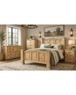 MANSION BEDROOM COLLECTION W/ ECONO CASE GOODS 